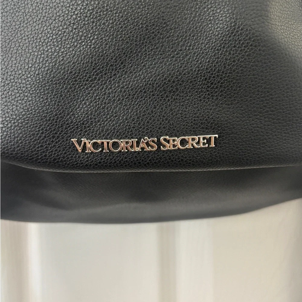 Victoria’s Secret‎ Faux Leather Fringe Bucket Backpack Purse